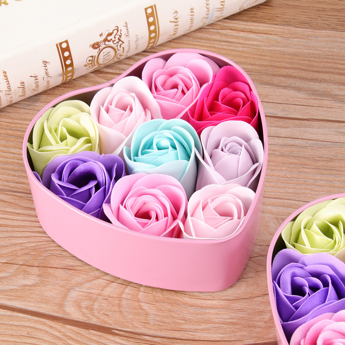 Luxury Skincare Sets - Jabón de Rosas en Caja de