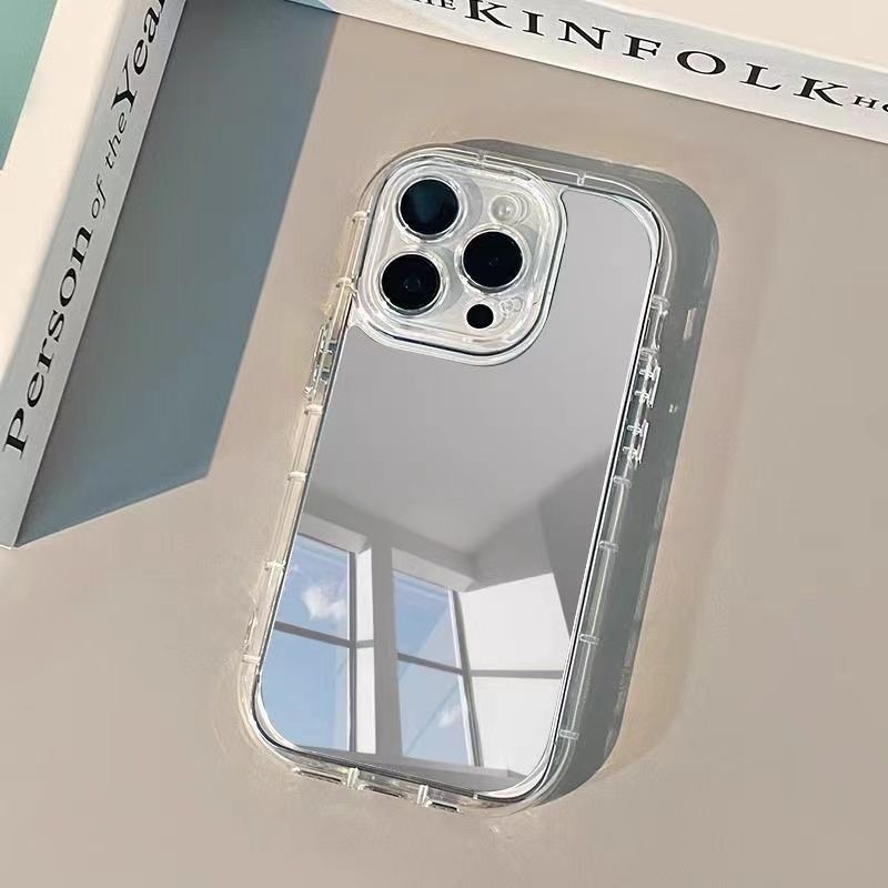 Luxury Skincare Products - Funda de teléfono con espejo transparente