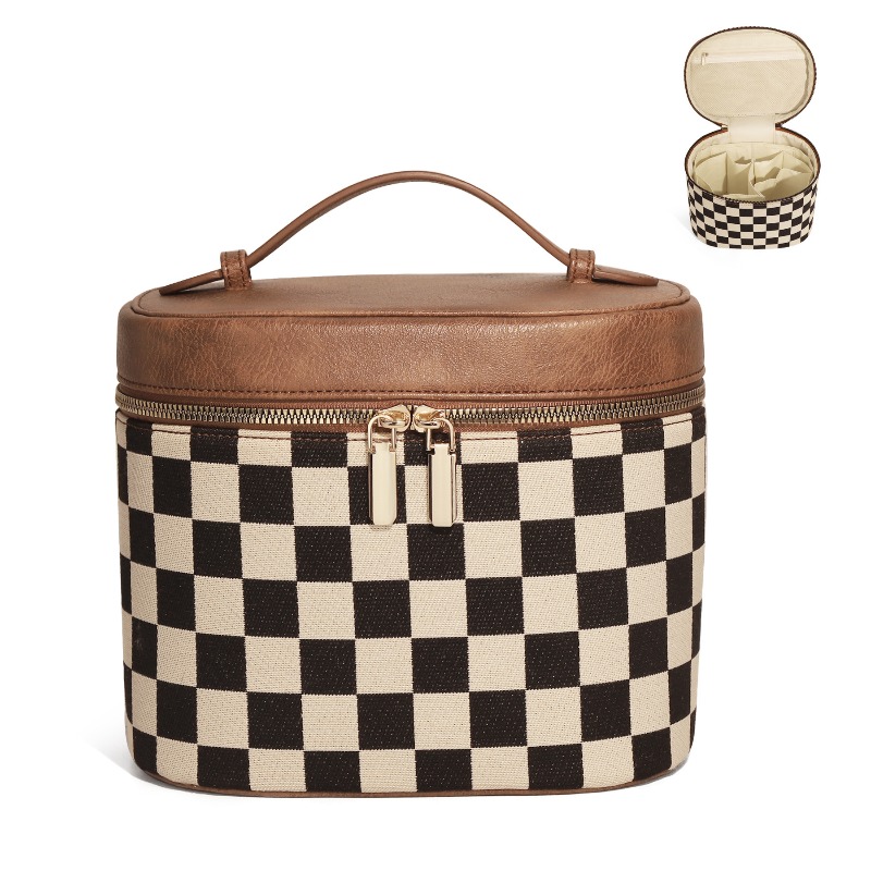 Luxury Skincare Aesthetic - Bolsa de Maquillaje con Diseño de
