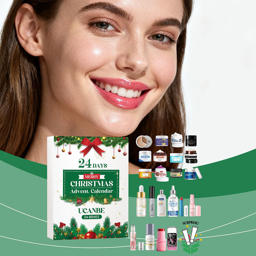 Luxury Skincare Sets - Calendario de Adviento de belleza navideña,