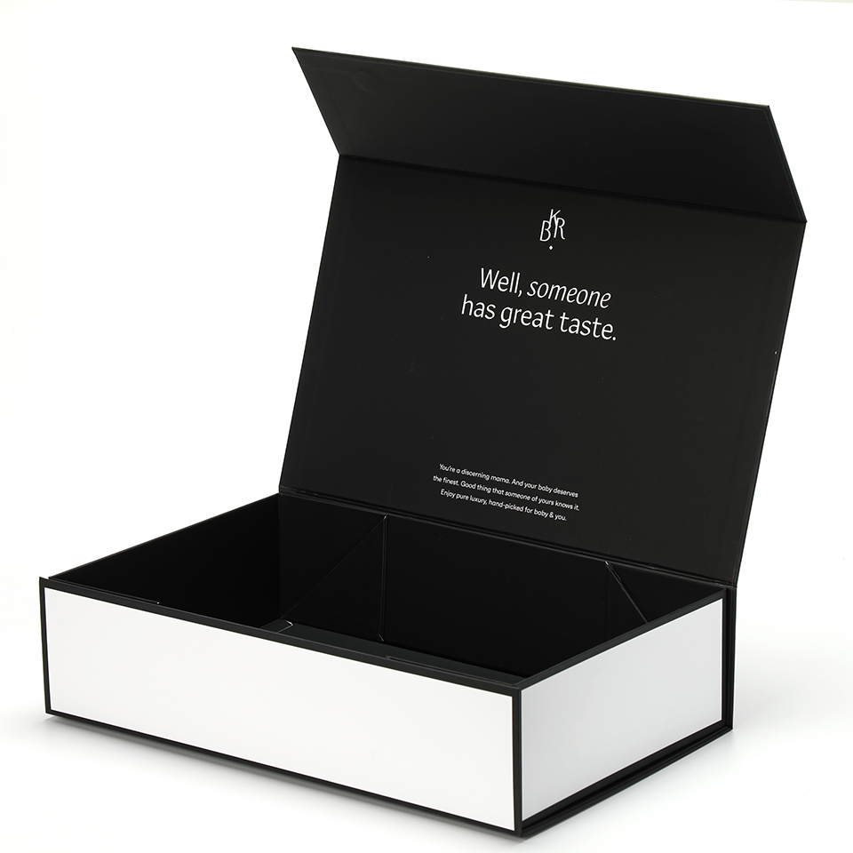Luxury Skincare Logo - Caja de Regalo Magnética de Cartón