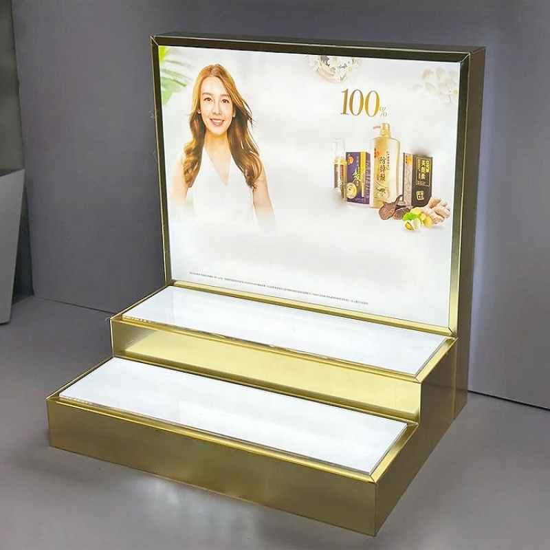 Contador de exhibición de luce - Luxury Skincare Design reseña y precio