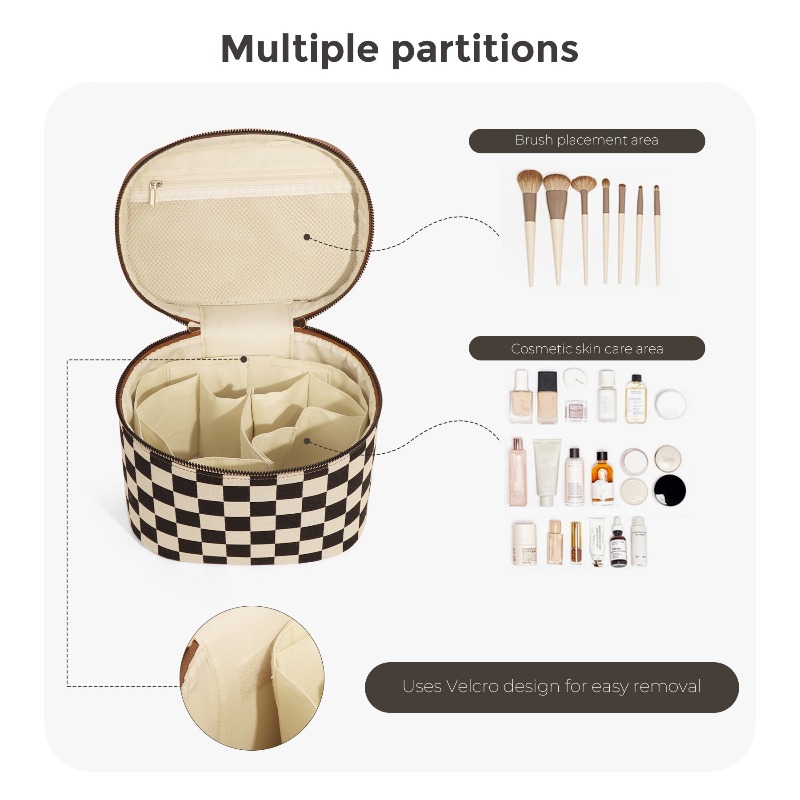 Bolsa de Maquillaje con Diseño - Luxury Skincare Aesthetic reseña y precio