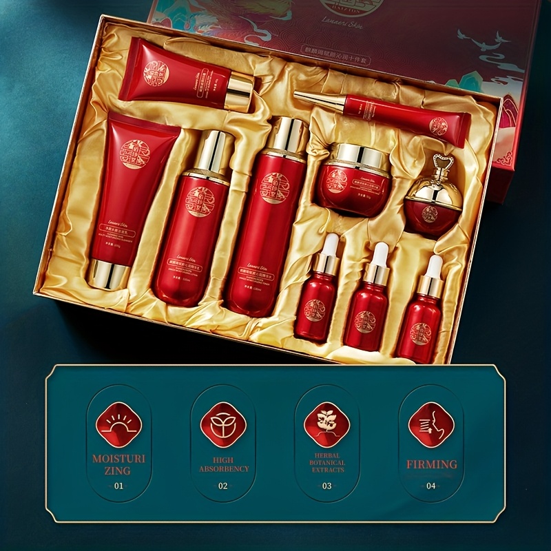 Qilin Jie Fu Yan Qin Run - Set - Luxury Skincare Set reseña y precio