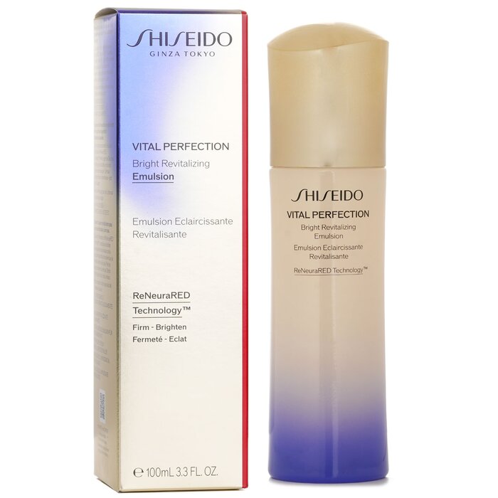 Shiseido Vital Protection Emul - Luxury Skincare Aesthetic reseña y precio