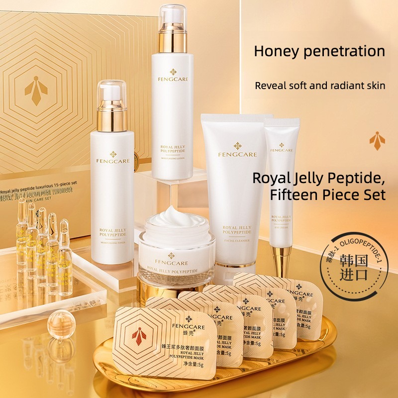 Royal Jelly-Juego hidratante y - Luxury Skincare Set reseña y precio